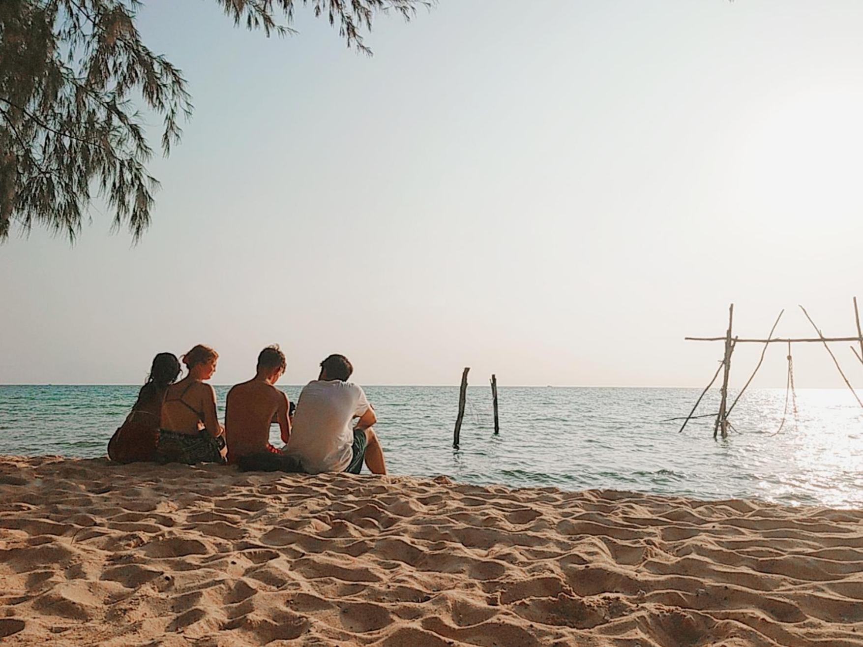 Paradise Sunset Beach Koh Rong Sanloem Buitenkant foto