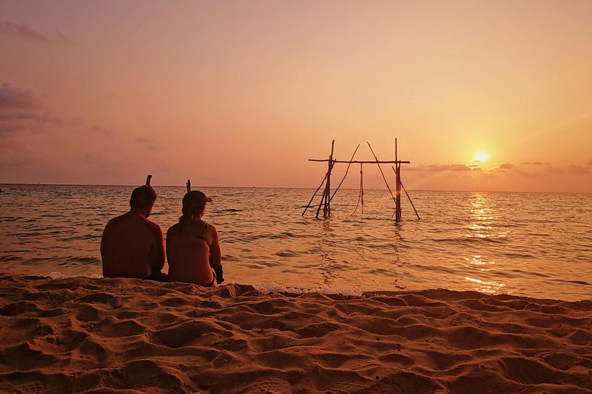 Paradise Sunset Beach Koh Rong Sanloem Buitenkant foto